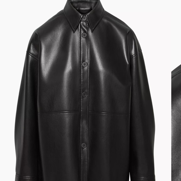 Aritzia Leather Jacket - Picture 1 of 2